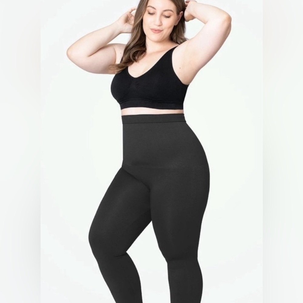 EMPETUR SHAPERMINT Black Texture Size 4XL Leggings